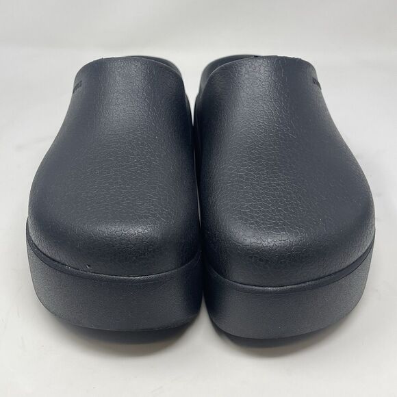 Crocs Dylan Platform Clogs Womens 6 Black Comfort Modern Chic Textured - Picture 6 of 14